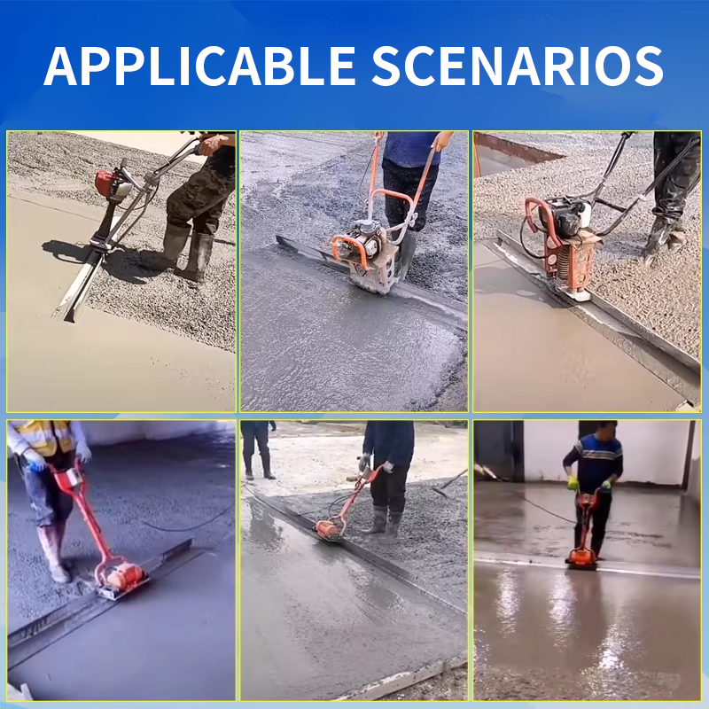 Concrete Vibrator - Betonvibrations-Estrichbalken, Elektrischer Betonfinisher, Nivellierbalken, Benzinbetriebener Estrichbalken,