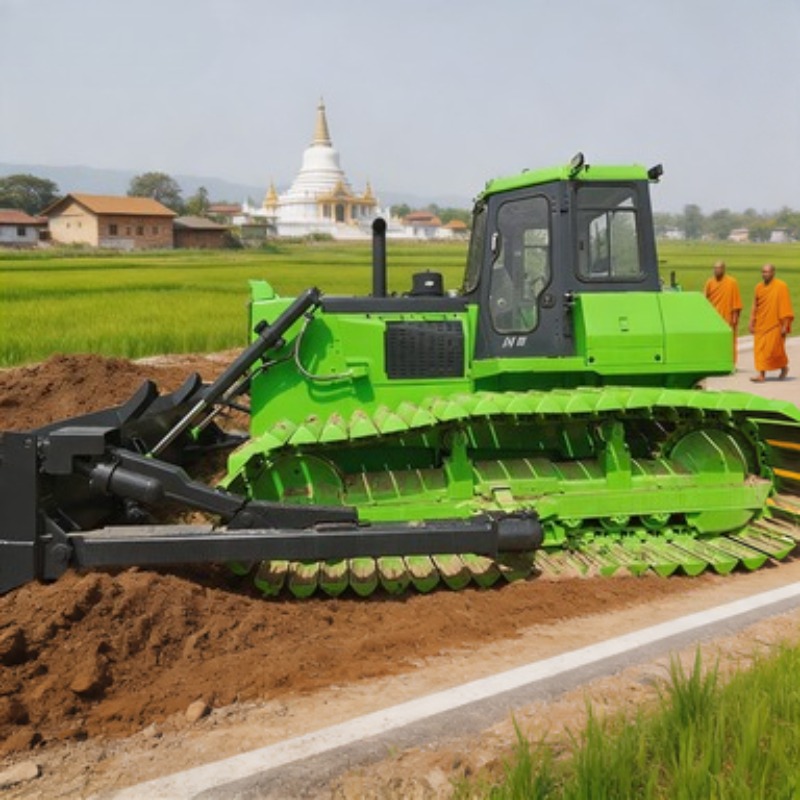 Heavy Equipment In Construction - Kettenbulldozer SEM818F 180PS Dozer-Maschine Erdbewegungsmaschine für