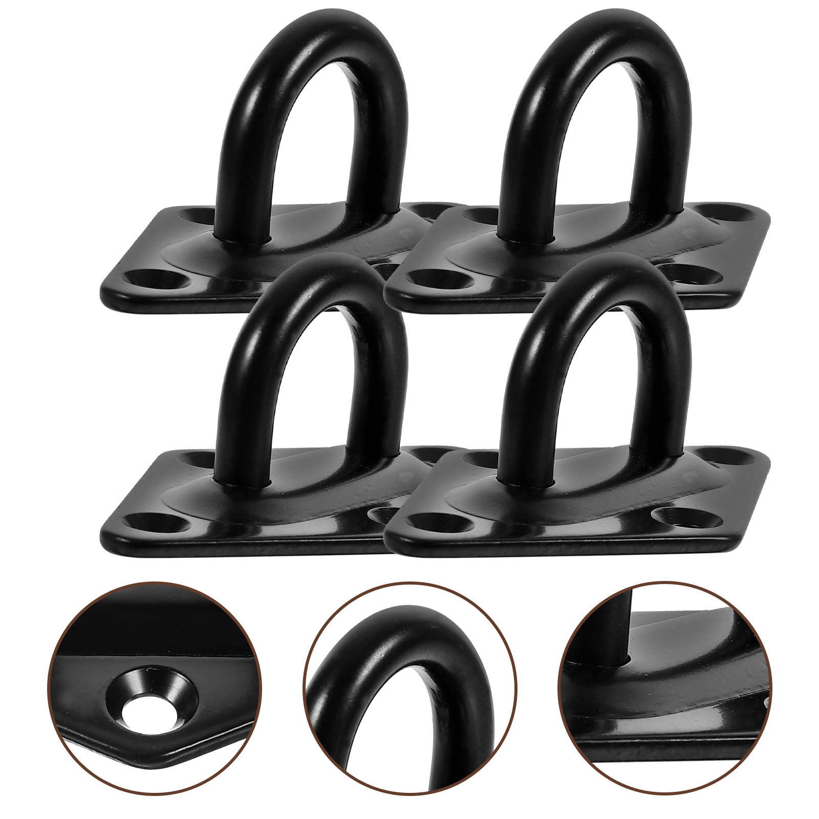 Heavy Equipment Loader - Edelstahl 4-teilige Ösenplatte mit Haken, U-förmiger