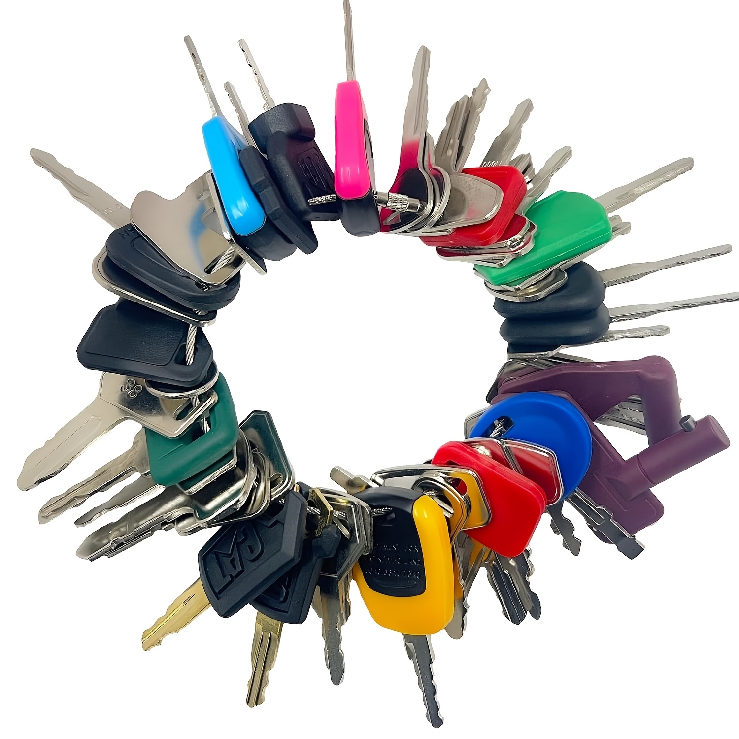 Heavy Equipment Keys Master Set - Ausrüstungs-Schlüsselsatz Hauptkit, Zündschlüssel Passend für die
