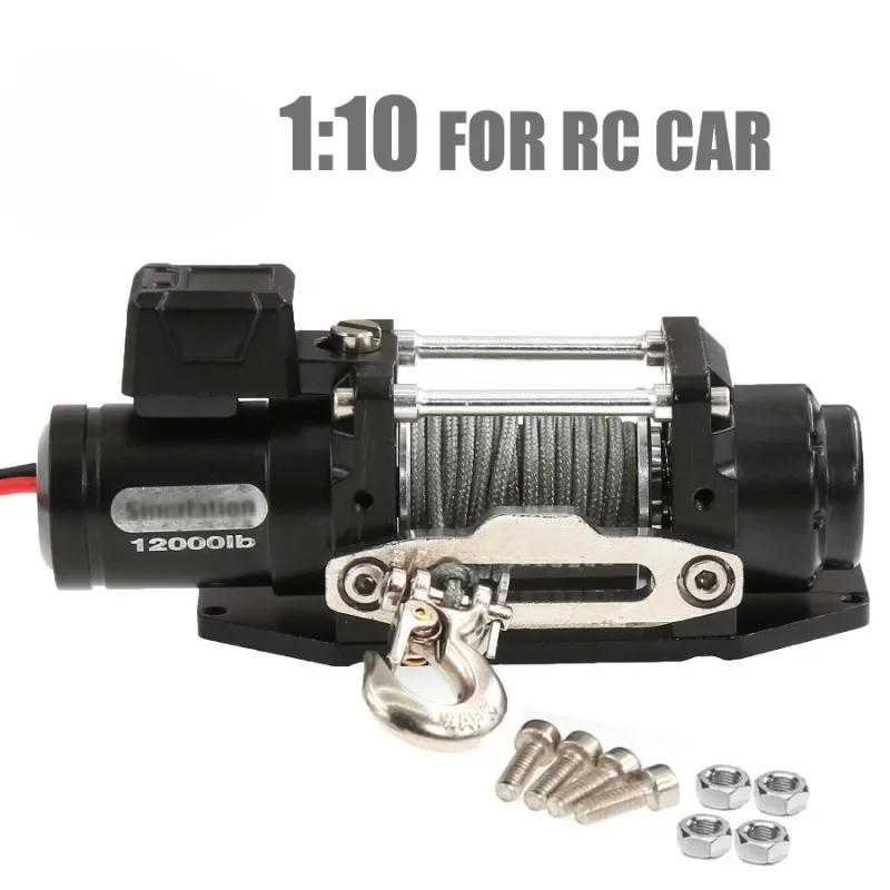 Heavy Equipment Vehicles - 1/10 RC Crawler Metallwinde für Hochleistungs-Elektrowinde
