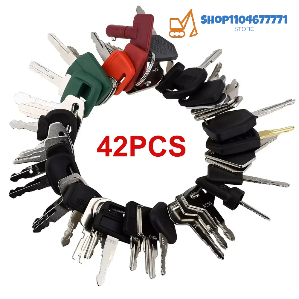 Heavy Equipment Keys Master Set - 42-Schlüssel-Konstruktions-Zündschlüssel für schweren Geräte für Raupen