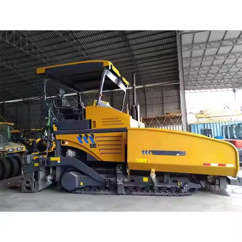 Heavy Equipment In Construction - Neuer Vollhydraulischer Asphalt-Beton-Fertiger, 9,5m Pflasterbreite, Stabile