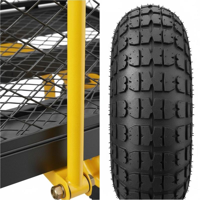 Stahl-Gartenwagen 900 lbs für  – Heavy Equipment Working Bewertung und Preis