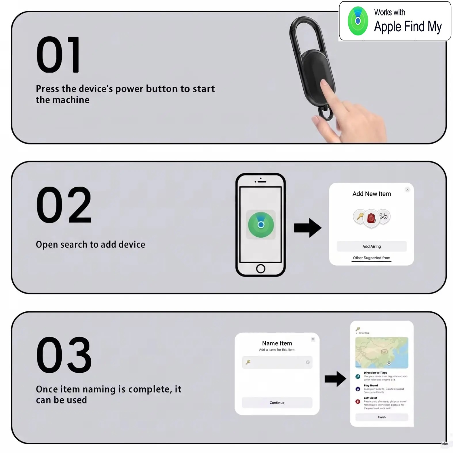 Anti-Verlust-GPS-Airtag-Smart- – Heavy Equipment Gps Tracker Bewertung und Preis