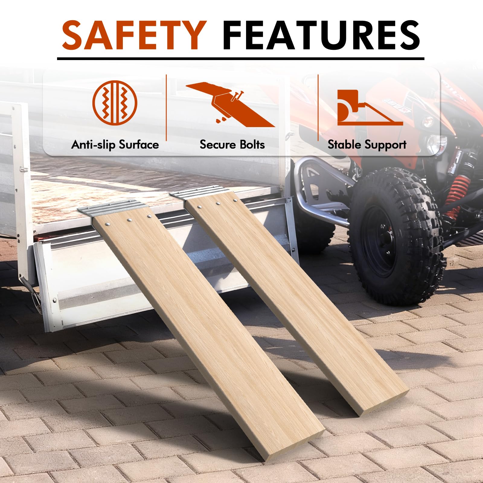 Rutschfeste Laderampen-Set für – Heavy Equipment Vehicles Bewertung und Preis