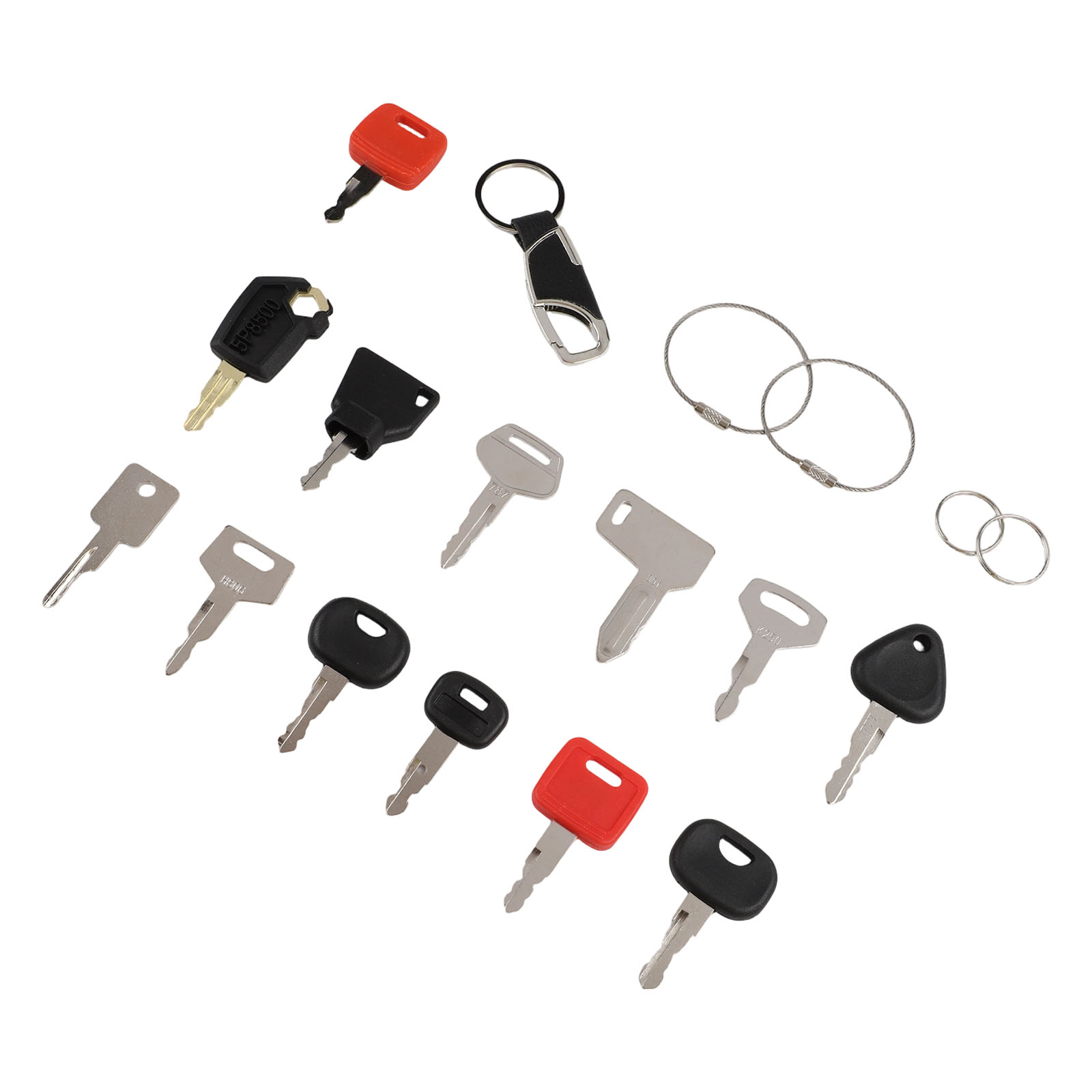 13-teiliges Zündschlüssel-Set  – Heavy Equipment Keys Master Set Bewertung und Preis