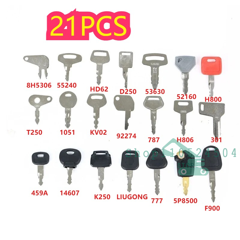 28/21/12-teiliges Hauptschlüss – Heavy Equipment Keys Master Set Bewertung und Preis