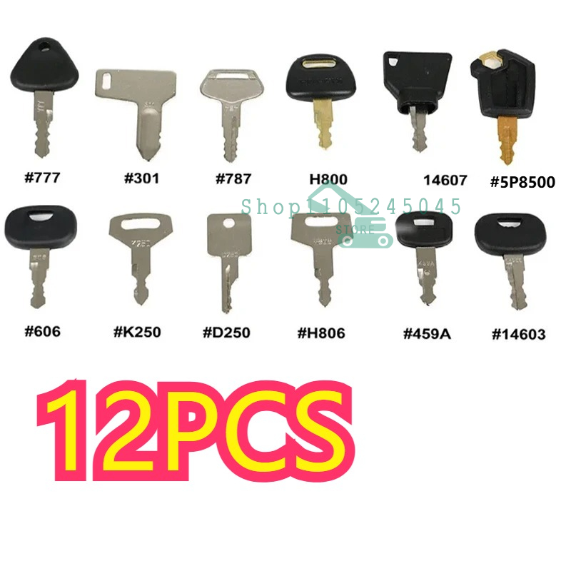 28/21/12-teiliges Hauptschlüss – Heavy Equipment Keys Master Set Bewertung und Preis