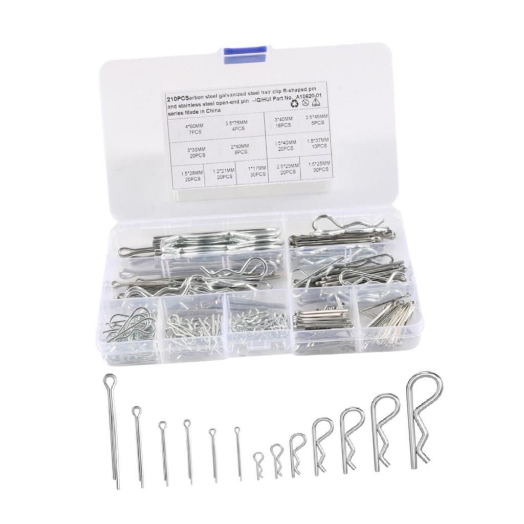 210-teiliges Splint-Sortiment  – Heavy Equipment Workshop Bewertung und Preis