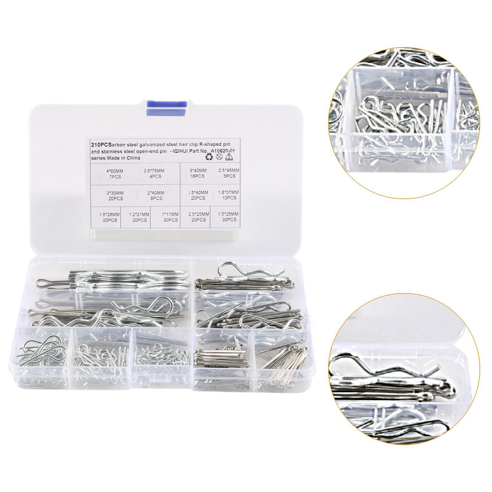 210-teiliges Splint-Sortiment  – Heavy Equipment Workshop Bewertung und Preis