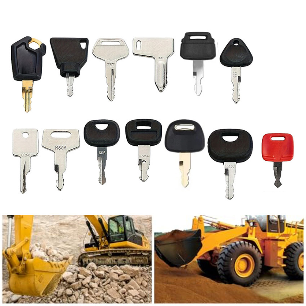 13-teiliges Baumaschinen-Zünds – Heavy Equipment Keys Master Set Bewertung und Preis
