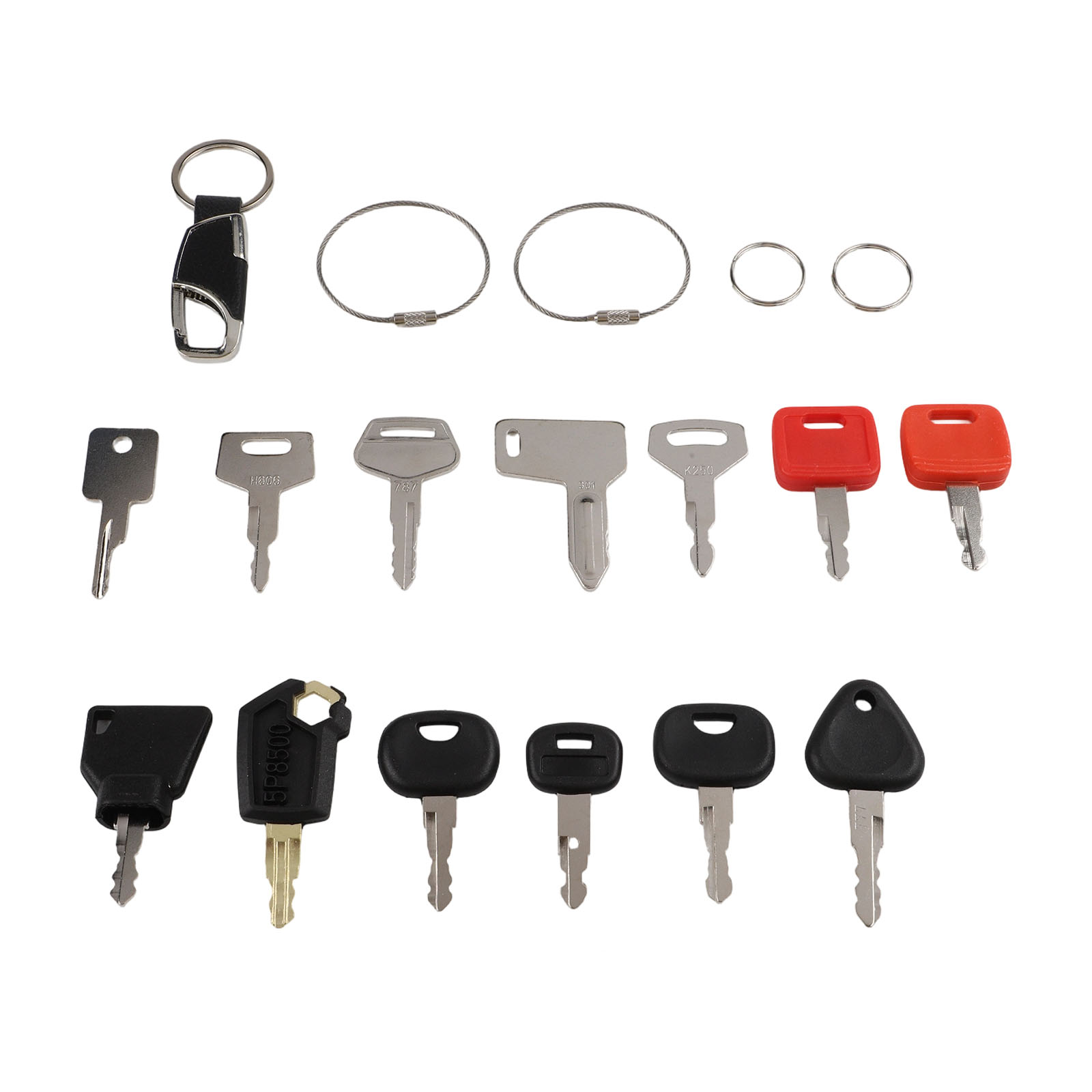 13-teiliges Set Zündschlüssel  – Heavy Equipment Keys Master Set Bewertung und Preis
