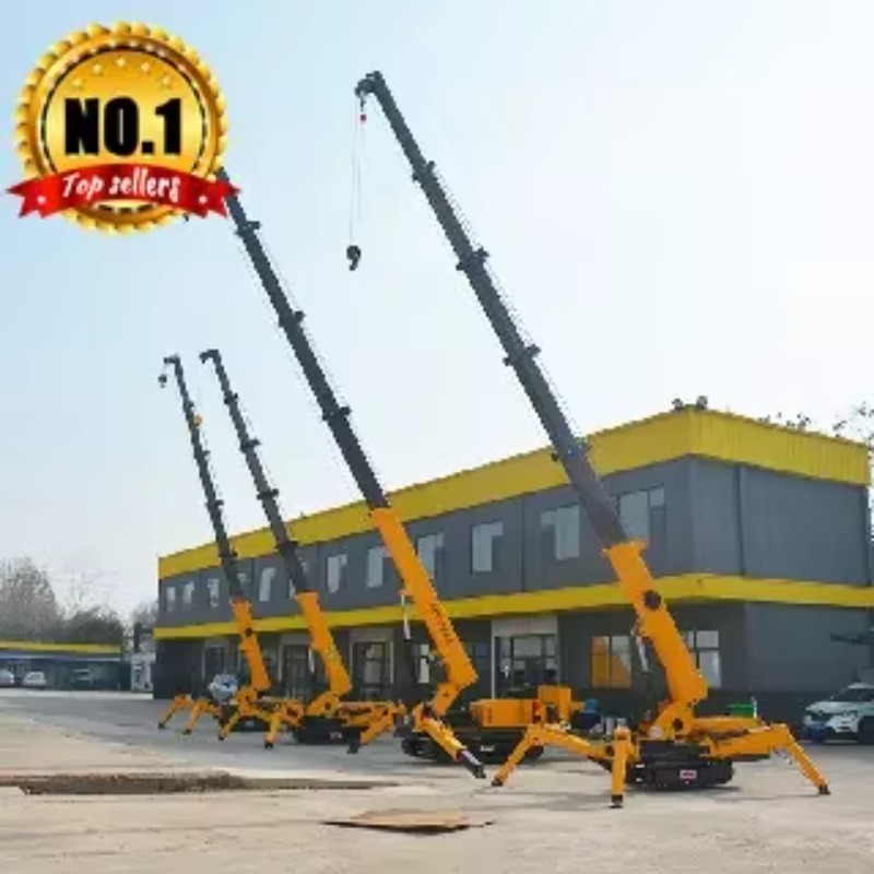 8T Hydraulischer Spinnenkran S – Heavy Equipment In Construction Bewertung und Preis