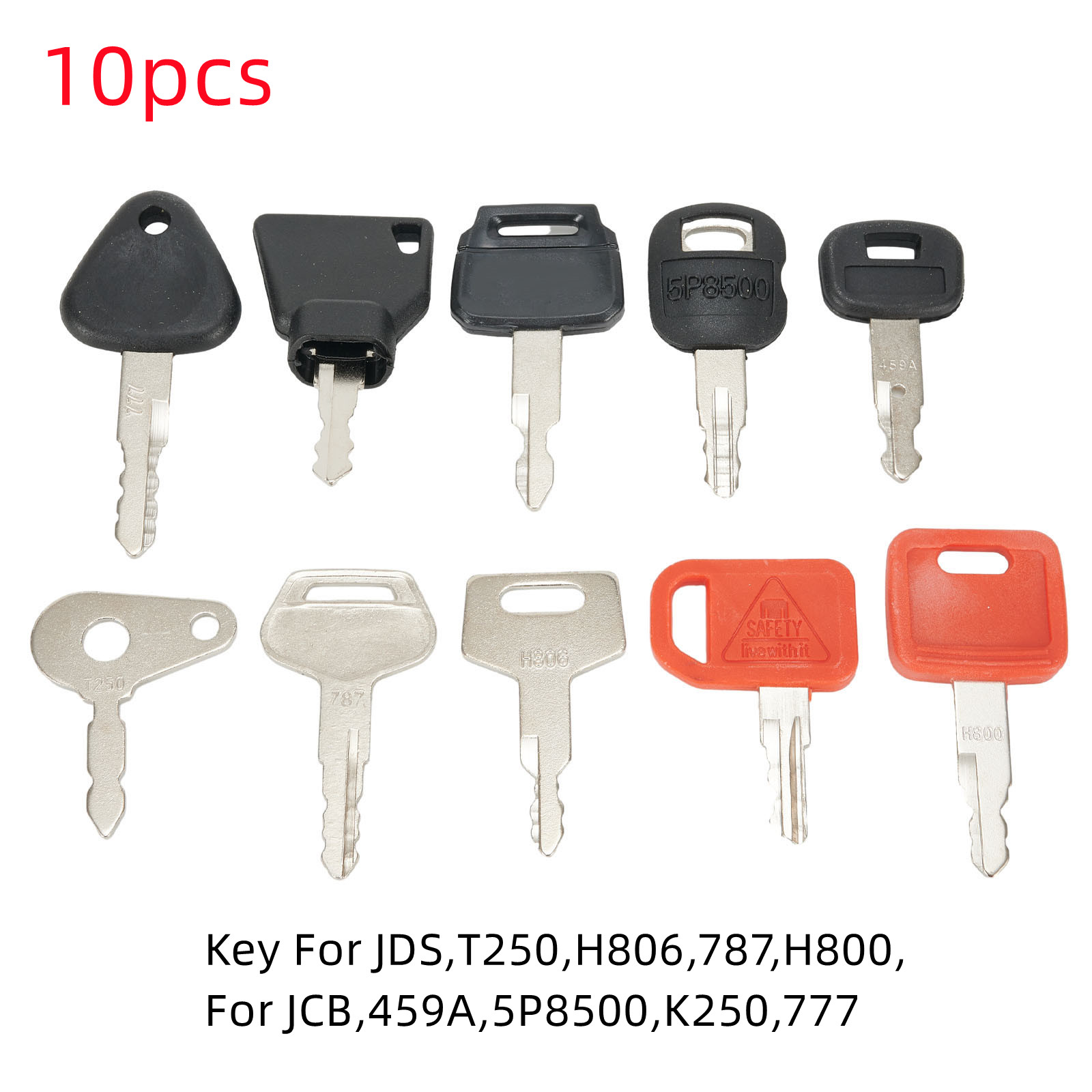 10 Schlüssels atz Haupt schlüs – Heavy Equipment Keys Master Set Bewertung und Preis